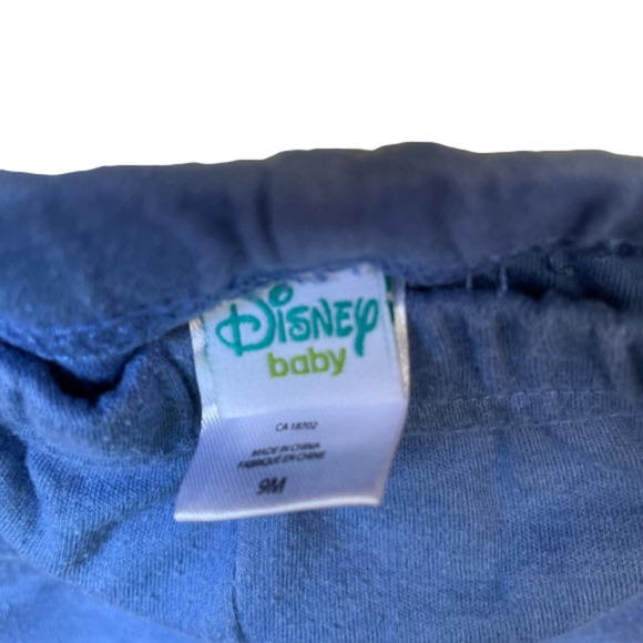 3/$20 Disney baby 9 month pants Mickey Mouse on rear blue - Picture 3 of 3